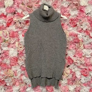 Seven Sisters Sleeveless Cowl Neck Sweater Sz S